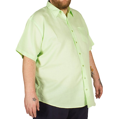 Ed Baxter Mint Linen Shirt