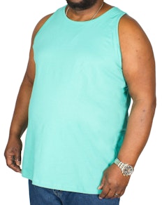 Bigdude Plain Vest Turquoise