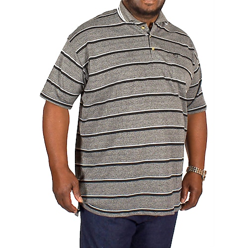Brooklyn Carlos Stripe Polo Shirt Black