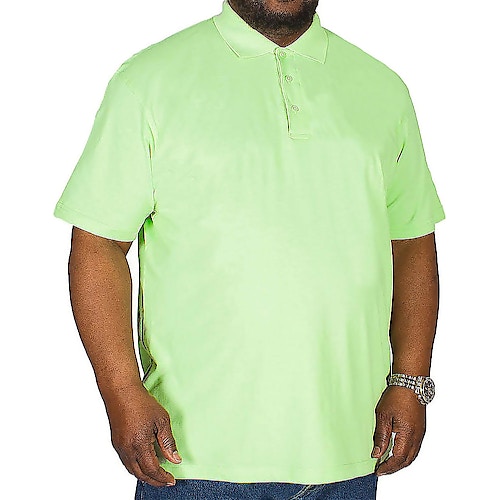 Bigdude Plain Polo Shirt Green