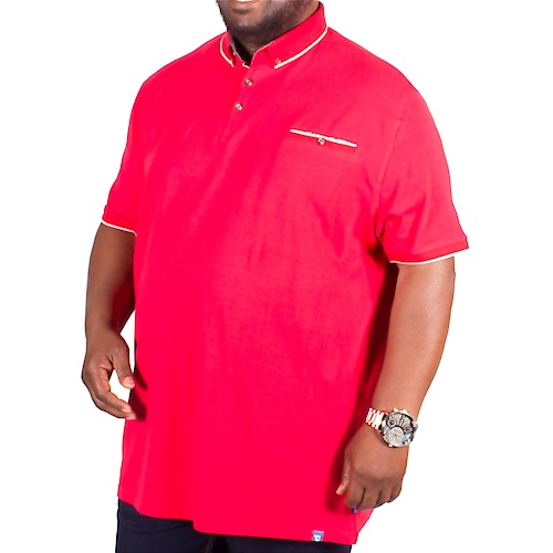 D555 Asia Polo Shirt Red