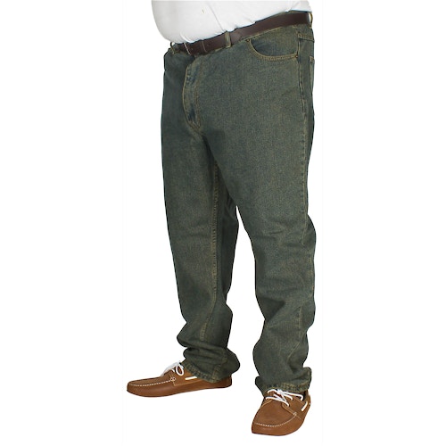 Duke Rockford Bequeme Passform Schmutzige Denim Jeans