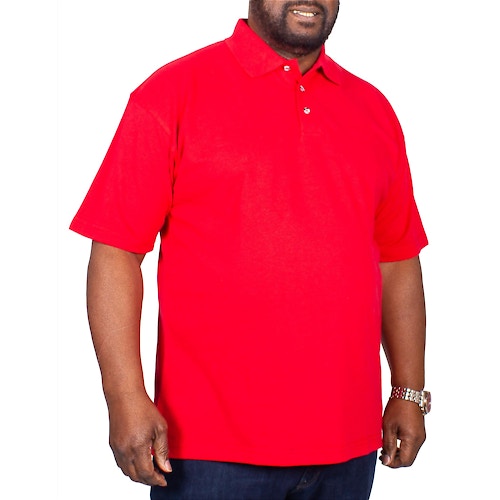 RTY Pique Polo Shirt Red