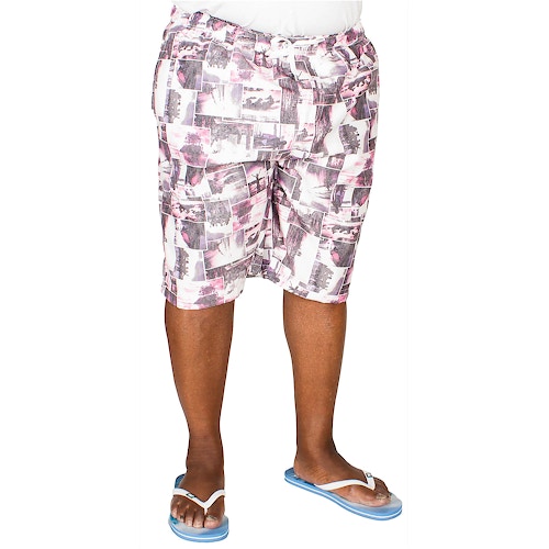 Ed Baxter Lamu Swim Shorts Pink
