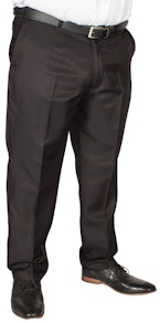Carabou Poly Twill Classic Trousers Black