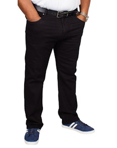 Bigdude Stretch Jeans Schwarz Tall Fit 