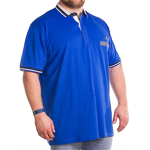 Kangol Muse Polo Shirt Royal Blue