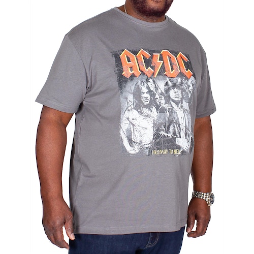 Replika AC / DC T-Shirt Grau