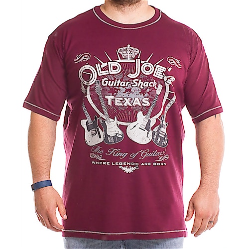 Metaphor Guitar Shack T-Shirt Wine