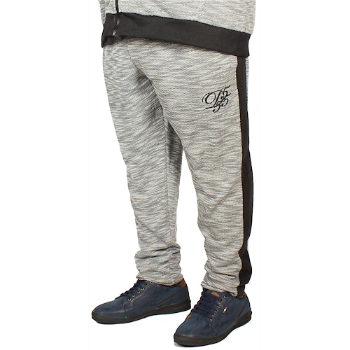 D555 Kent Embroidered Jogger - Grey