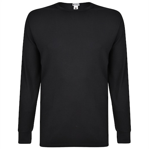 KAM Thermal Long Sleeve T-Shirt Black