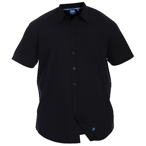 D555 Classic Black Short Sleeve Shirt