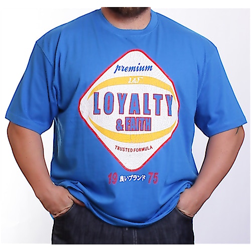 Loyalty & Faith Blue Bolan T-Shirt