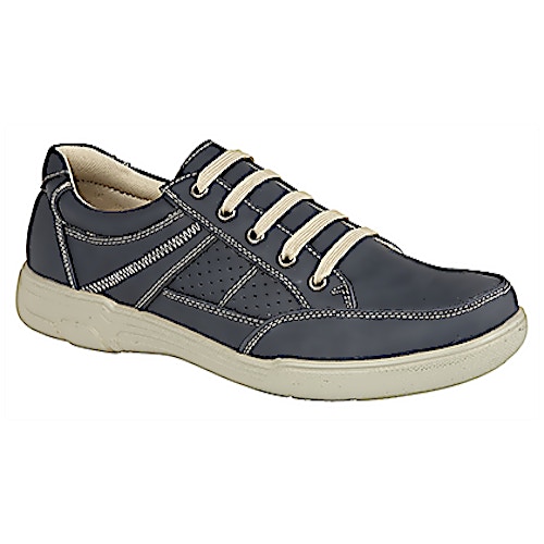 Casual Lace Up Leisure Shoes Navy