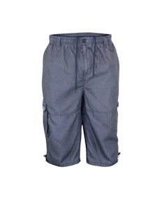 D555 Mason Grey Cargo Capri Pant with Leg Pocket