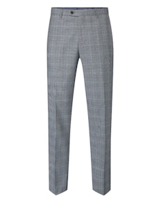 Skopes Bracali Check Trousers Grey/Teal