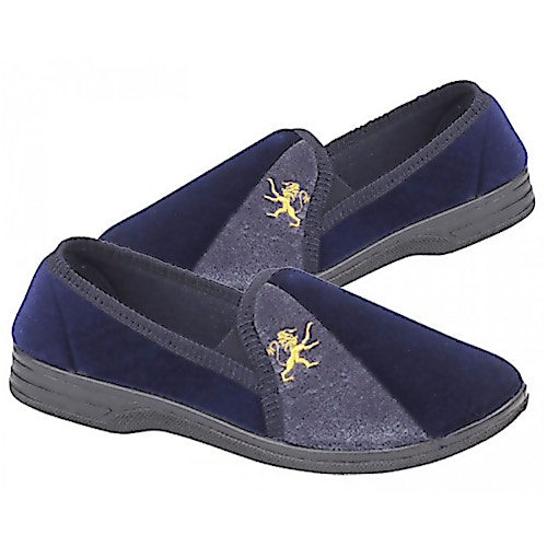 Zedzzz Navy Aaron Twin Gusset Slipper Navy