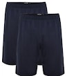 2erPack Pyjama Shorts Marineblau