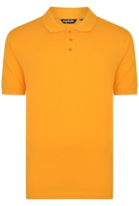 Bigdude Plain Polo Shirt Orange