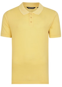 Bigdude Plain Polo Shirt Yellow