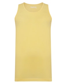Bigdude Plain Vest Yellow