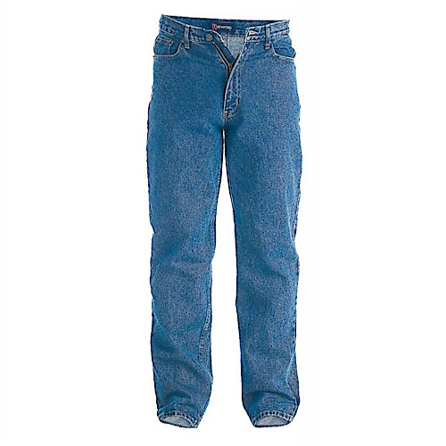 Duke Rockford Bequeme Passform Blaue Stonewash Jeans
