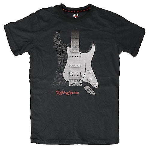 Rolling Stone Faded Guitar T-Shirt