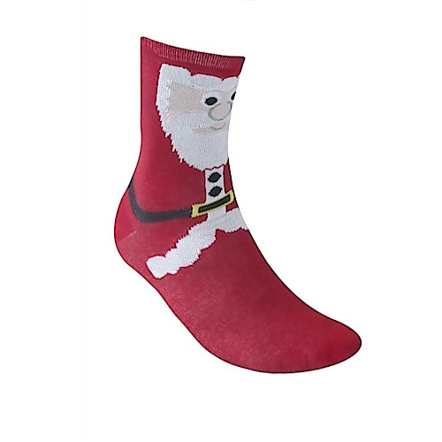 D555 Carols Christmas Socks - Santa