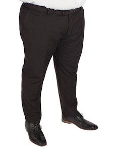 Skopes Anzughose aus Twill-Baumwolle Schwarz
