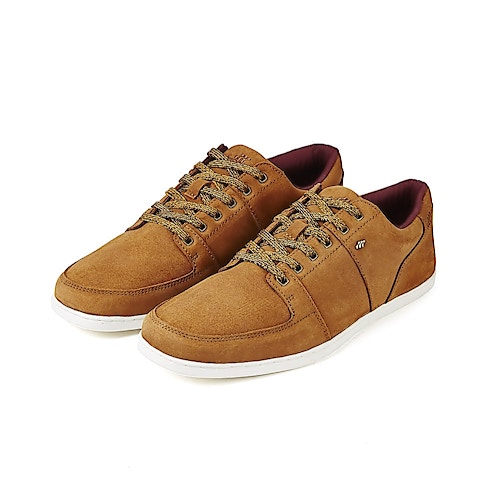 Boxfresh Leather Trainers Tan