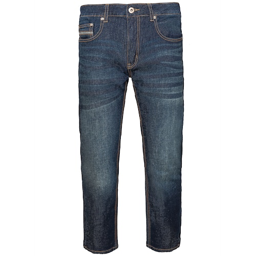 Bigdude Stretch Pocket Detail Jeans Dark Wash