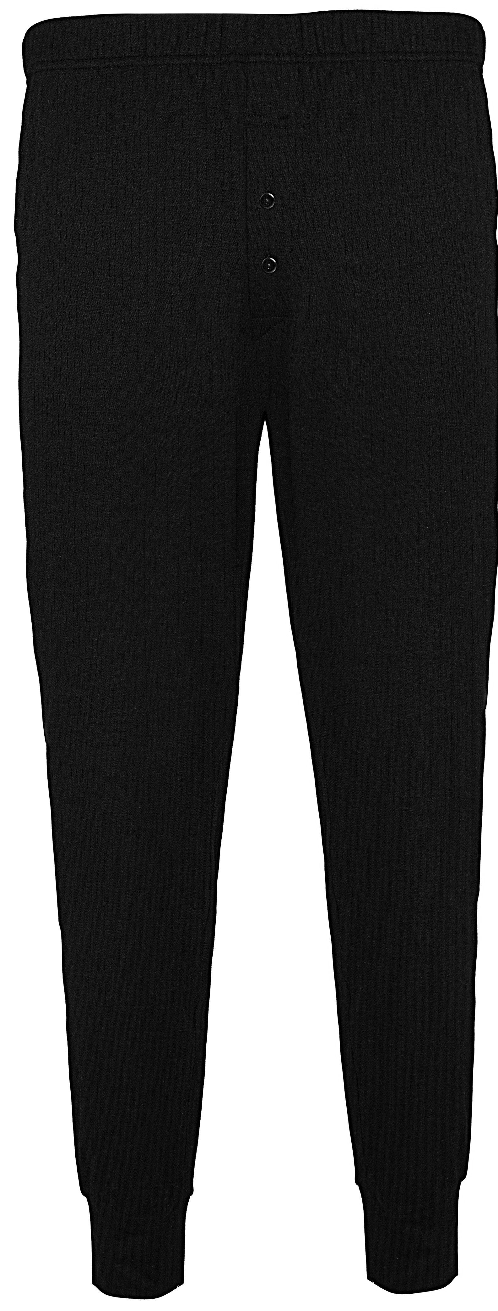 Mens black hotsell thermal long johns