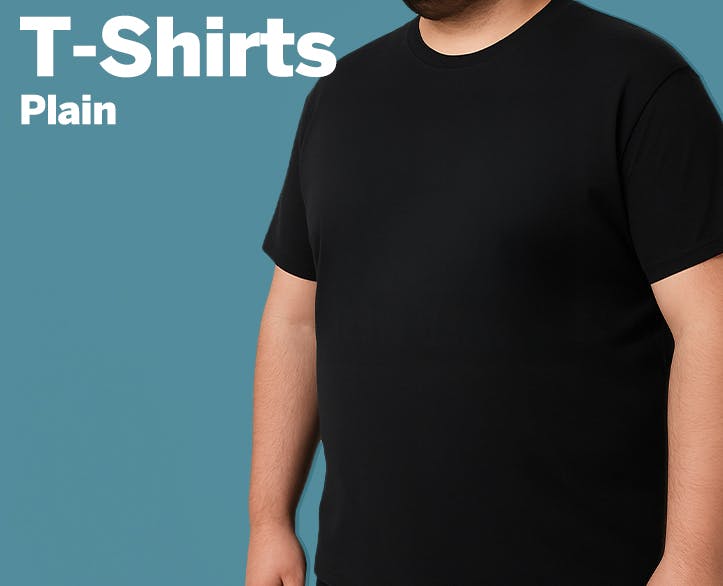 PLAIN T-SHIRTS