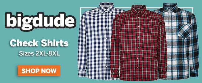 Big Dude - Big & Tall Mens Clothing from 2XL to 8XL