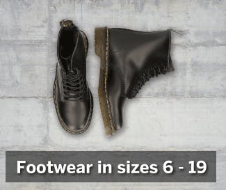Footwear in Big Sizes!